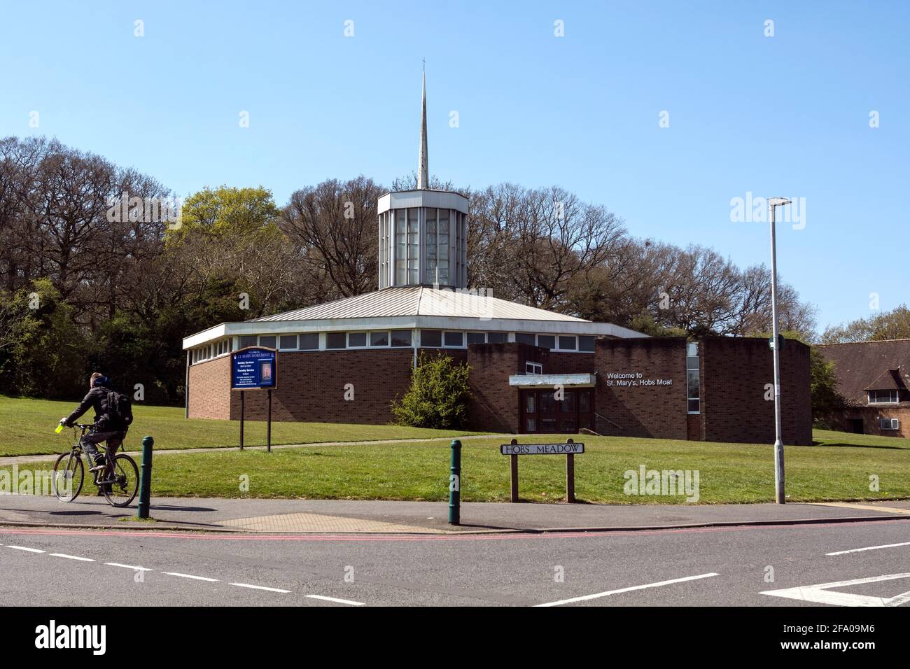 St. Mary`s Church, Hobs Moat, Olton, West Midlands, England, UK Stock